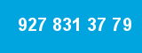 927 831 37 79 927 831 37 79